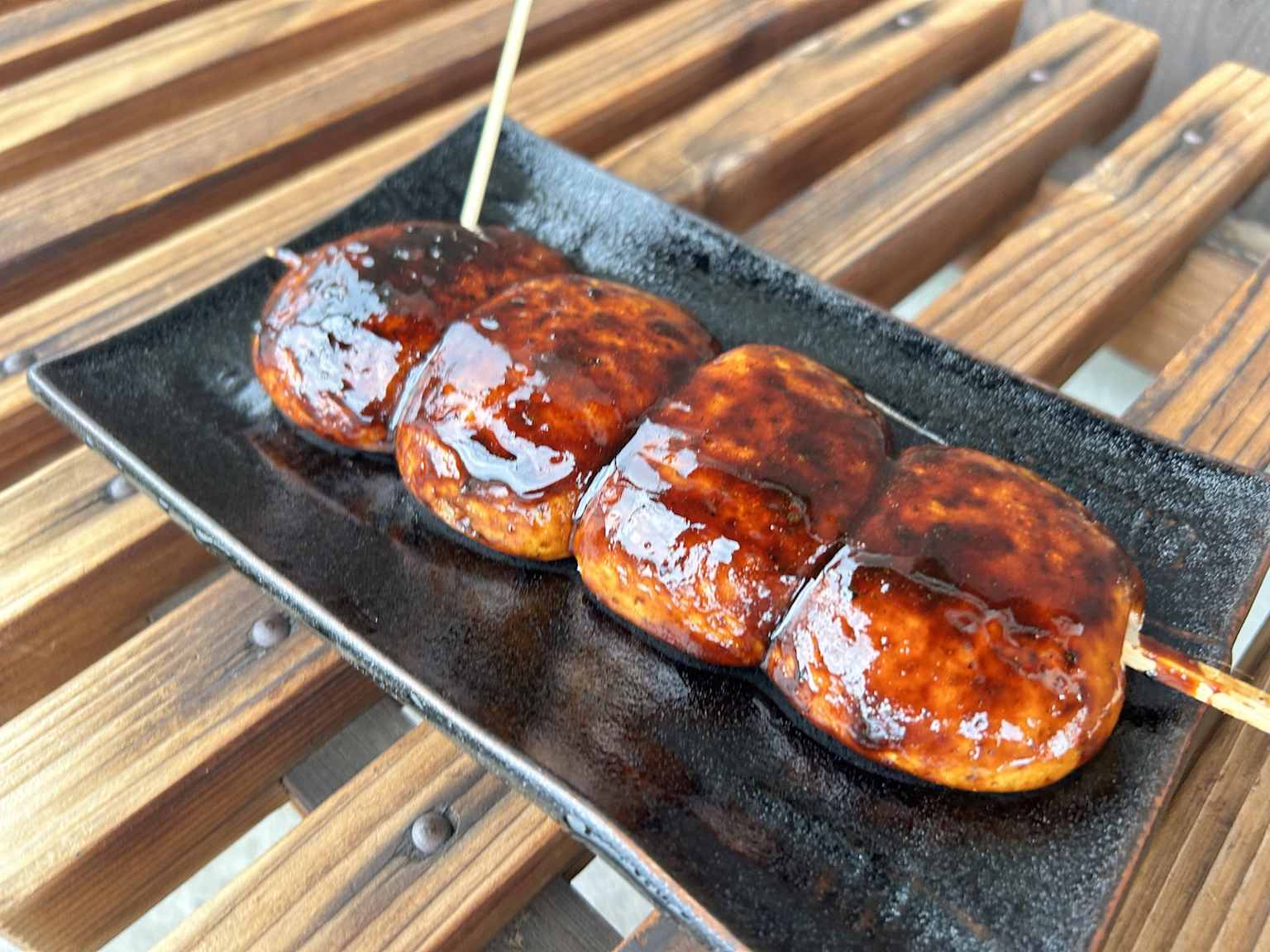 Yaki Manju, a specialty of Gunma prefecture