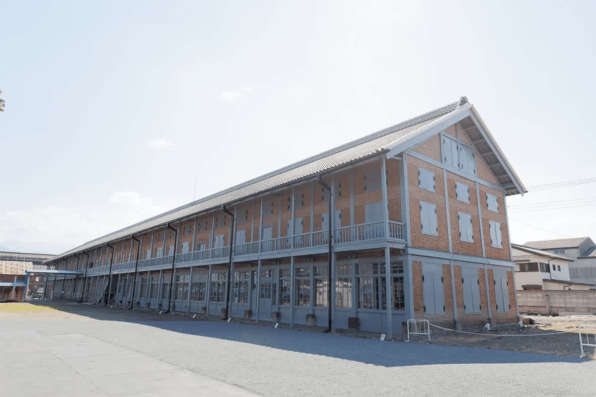 The Tomioka Silk Mill, a World Heritage Site in Gunma Prefecture